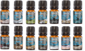 Essential oil bottles